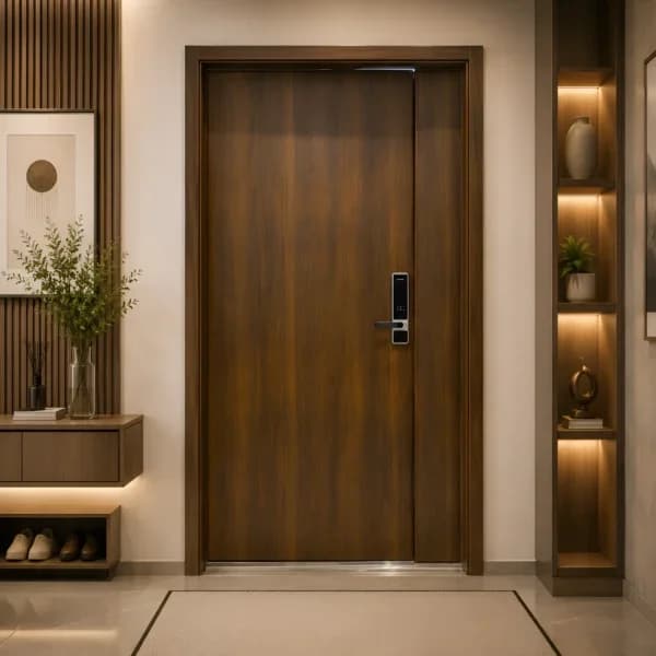 Ảnh mẫu Cửa gỗ chống cháy GCC.08