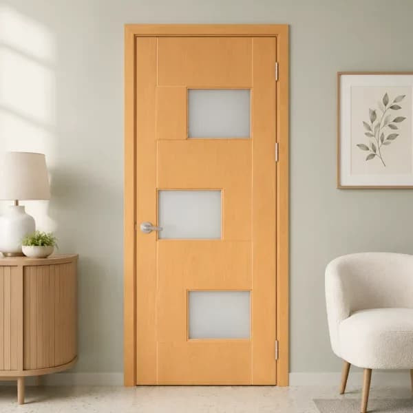 Ảnh mẫu Cửa gỗ HDF Veneer HDV.14