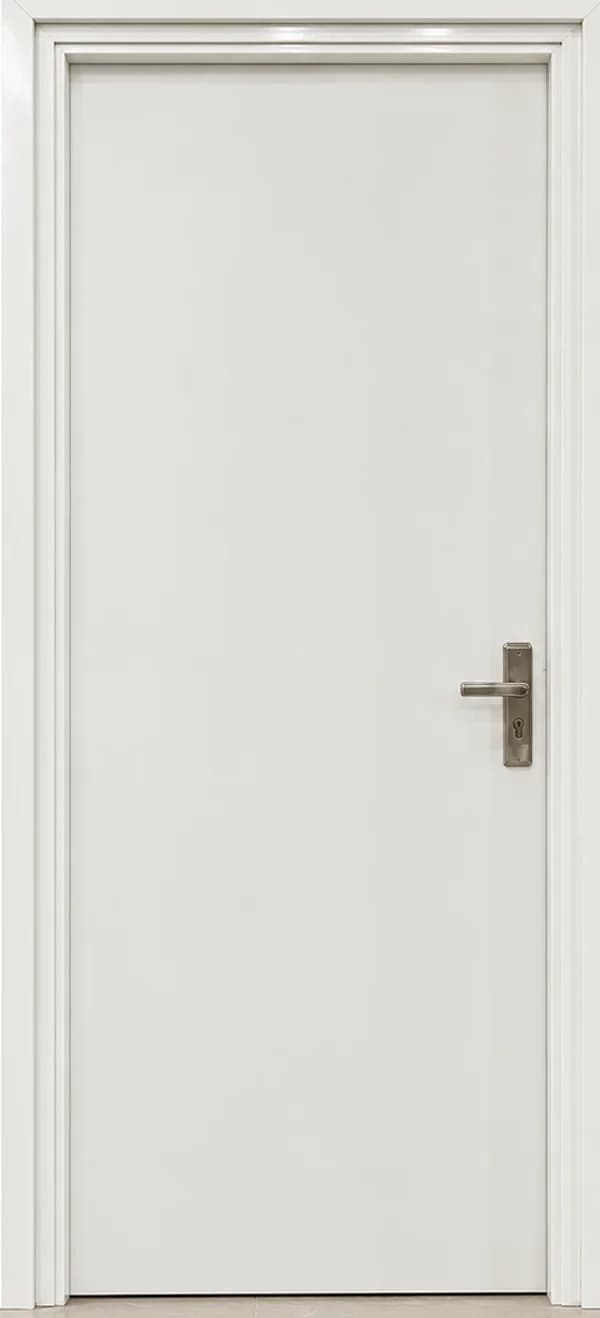 Cửa Composite trắng chỉ viền – Toàn bộ cửa