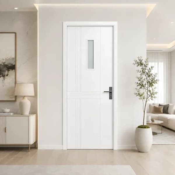 Ảnh mẫu Cửa gỗ HDF Sơn SON.04
