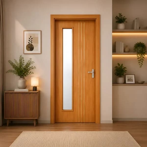 Ảnh mẫu Cửa gỗ HDF Sơn SON.05