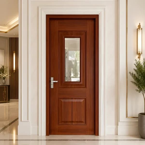 Ảnh mẫu Cửa thép vân gỗ TVG.06