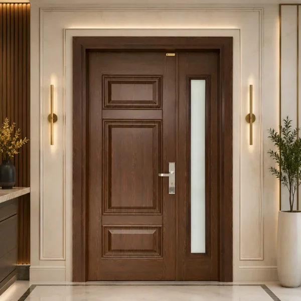 Cửa thép vân gỗ TVG.02